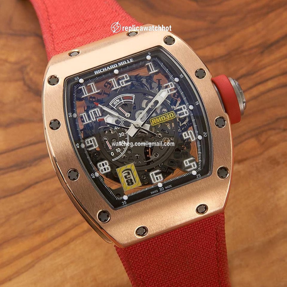 Richard Mille RM 030 Mens watch Unisex Automatic Rose gold RM 030 RG 3