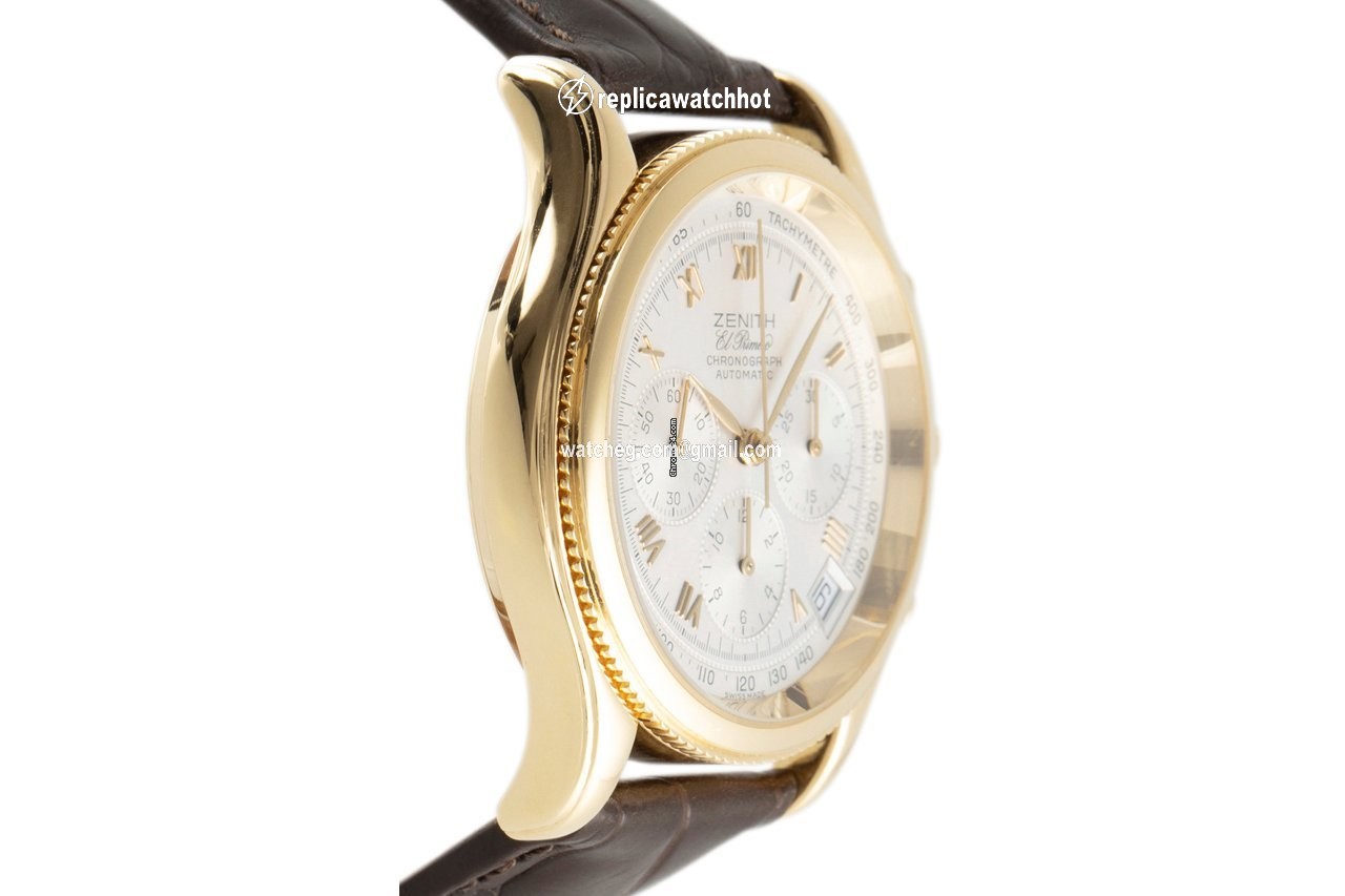 Zenith El Primero Chronograph Mens watch Unisex Automatic Yellow gold 06-0210-400 3