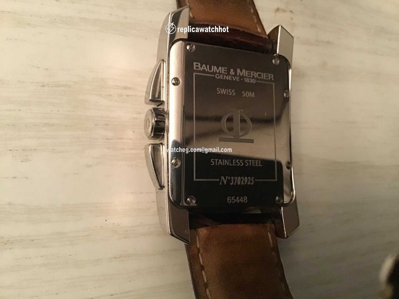 Baume & Mercier Hampton Mens watch Unisex Quartz Steel 3702926 3