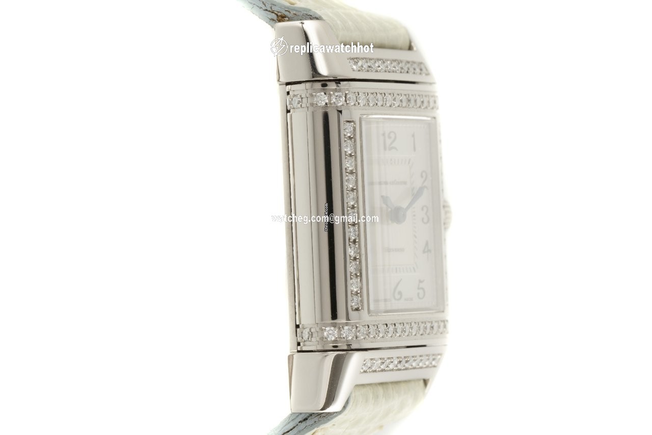 Jaeger-LeCoultre Reverso Duetto Womens watch Manual winding White gold 266.3.44 3