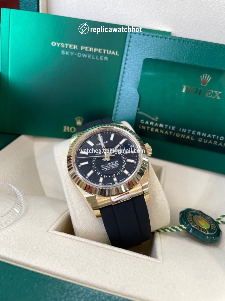 Rolex Sky-Dweller Mens watch Unisex Yellow gold Automatic 326238-0009 3