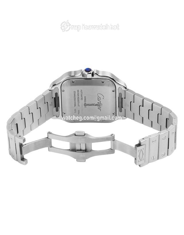 Cartier Santos Mens watch Unisex Automatic Steel WSSA0009 4072 3