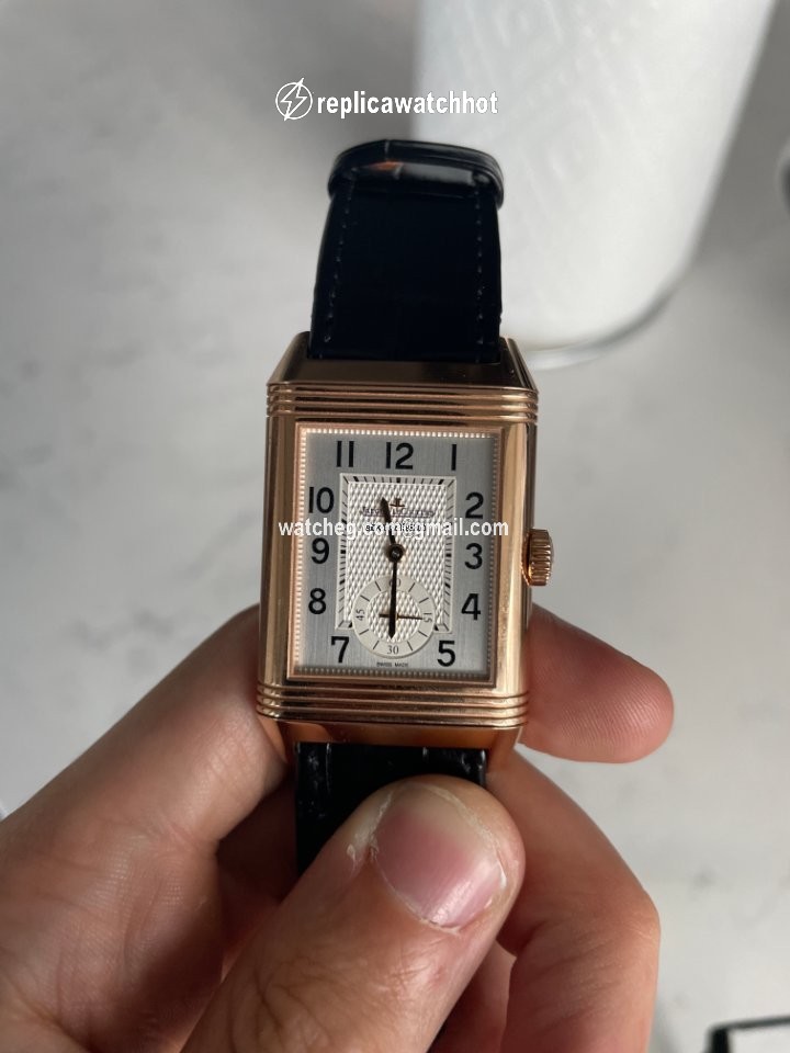 Jaeger-LeCoultre Reverso Duoface Mens watch Unisex Manual winding Rose gold 3842520 3