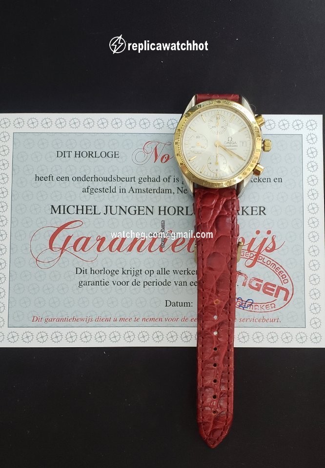 Omega Speedmaster Mens watch Unisex Automatic Gold Steel 1750043 3