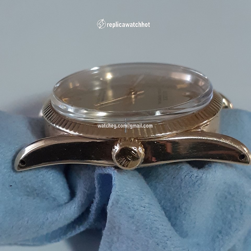 Rolex Oyster Perpetual 34 Mens watch Unisex Yellow gold Automatic 1011 3