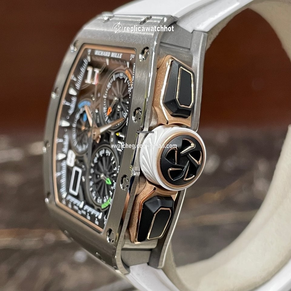 Richard Mille Mens watch Unisex Automatic Titanium RM72-01 3