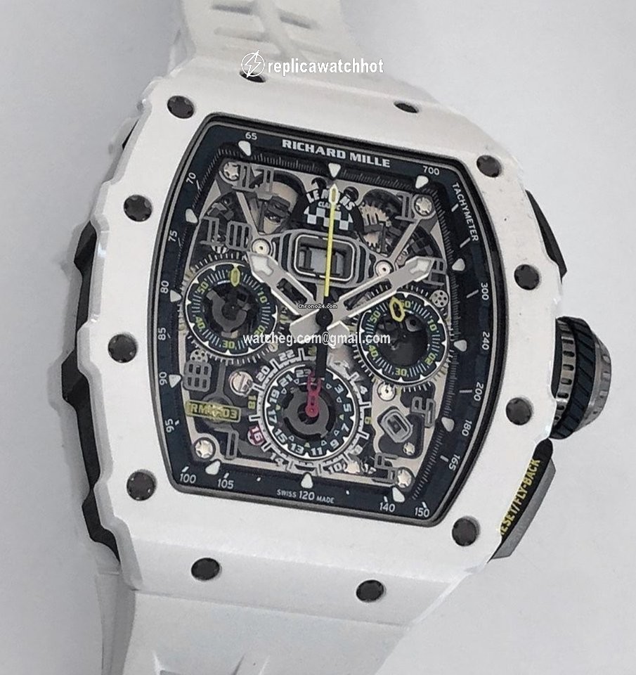 Richard Mille Mens watch Unisex Automatic Ceramic Richard Mille 11-03 LeMans Edition 3