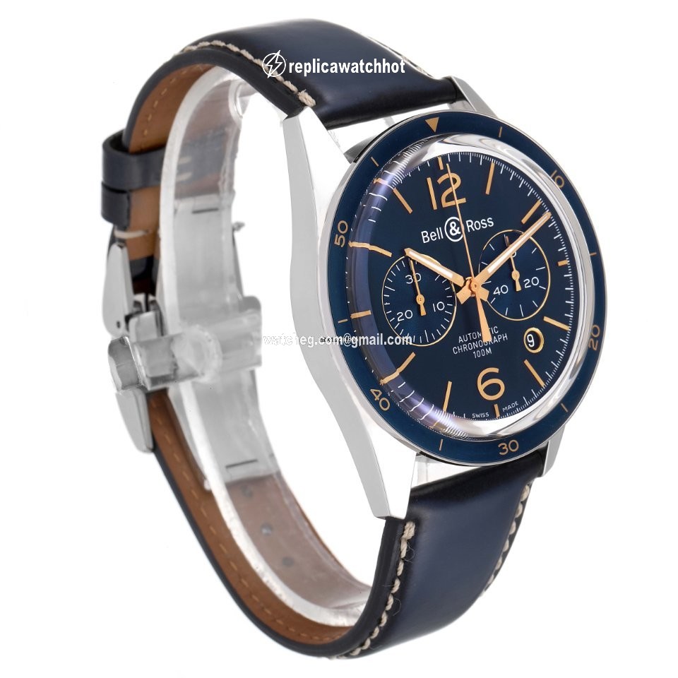 Bell & Ross Vintage Mens watch Unisex Automatic Steel BR12694 3
