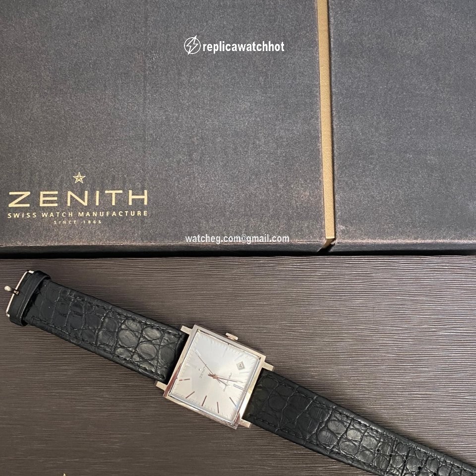 Zenith New Vintage 1965 Mens watch Unisex Automatic White gold 65.1965.670 3