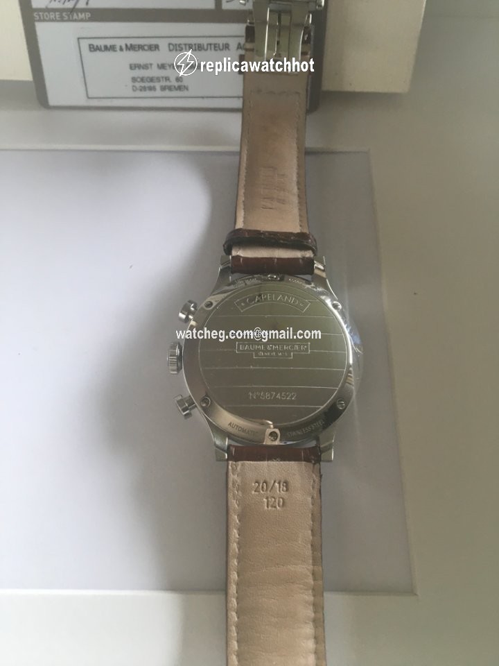 Baume & Mercier Capeland Mens watch Unisex Automatic Steel 10001 3