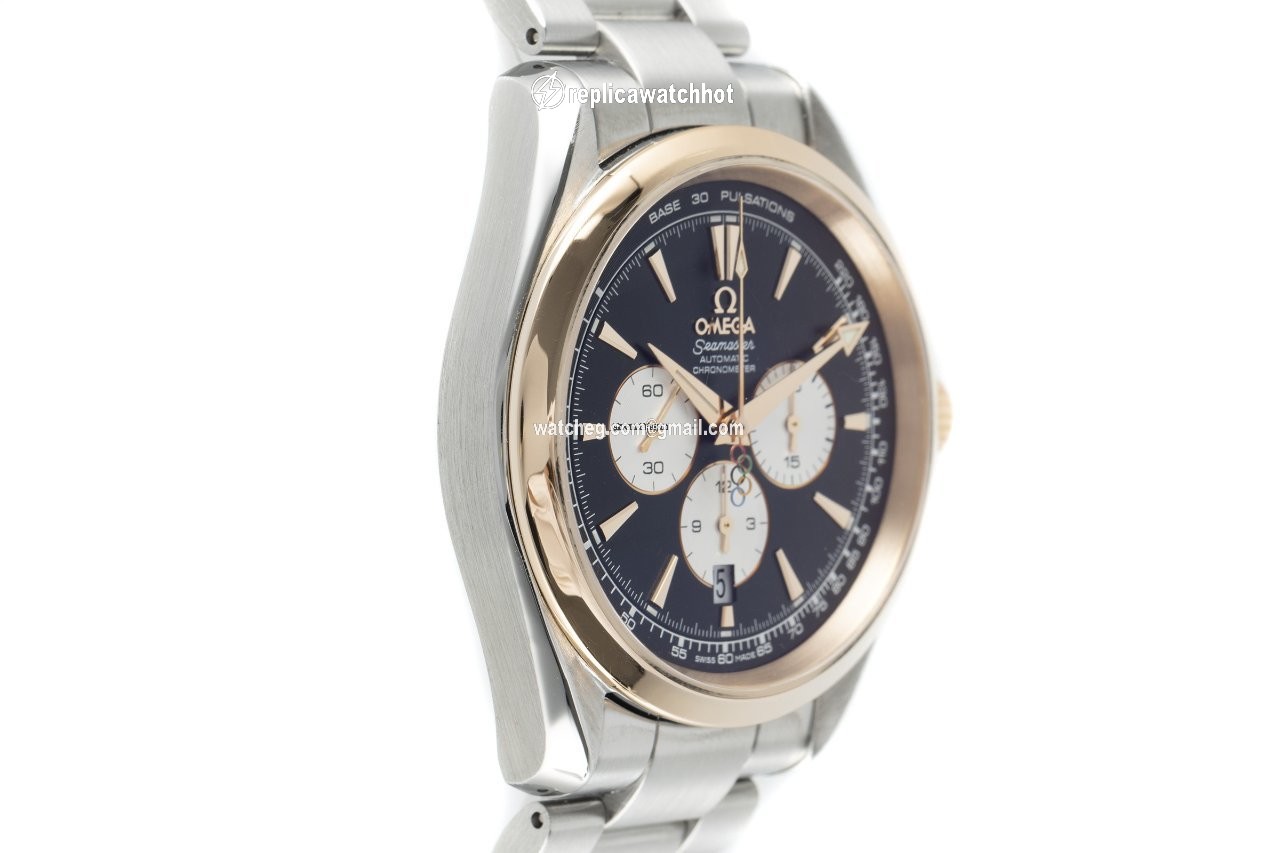 Omega Seamaster Aqua Terra Mens watch Unisex Automatic Gold Steel 221.20.42.40.01.001 3