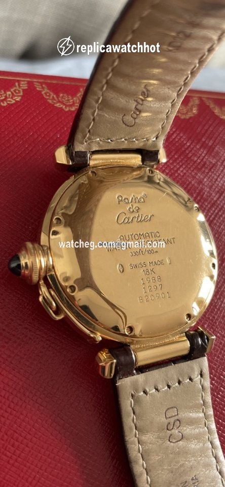 Cartier Pasha Mens watch Unisex Automatic 4020 3