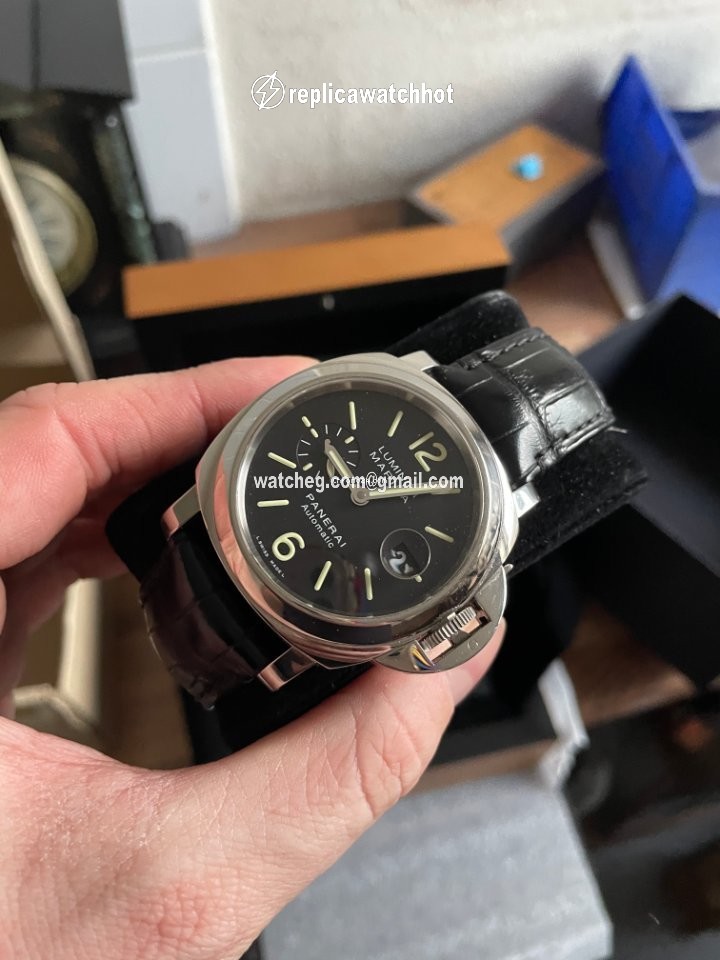 Panerai Luminor Marina Automatic Mens watch Unisex Automatic Steel PAM 00104 3