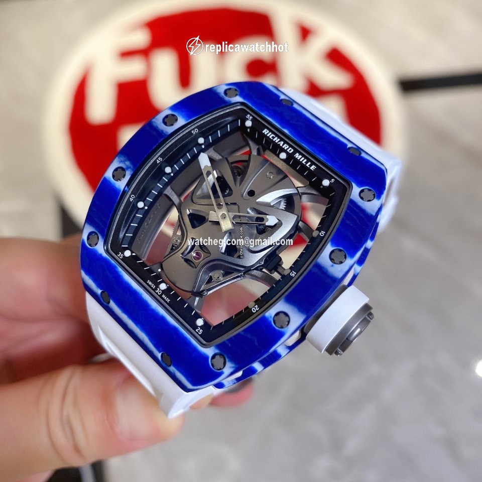 Richard Mille RM 052 Mens watch Unisex Manual winding Ceramic RM 52-01 3