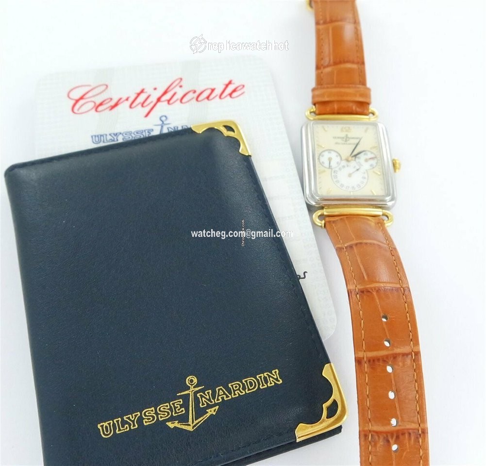 Ulysse Nardin Michelangelo Automatic Gold Steel 174-44 3