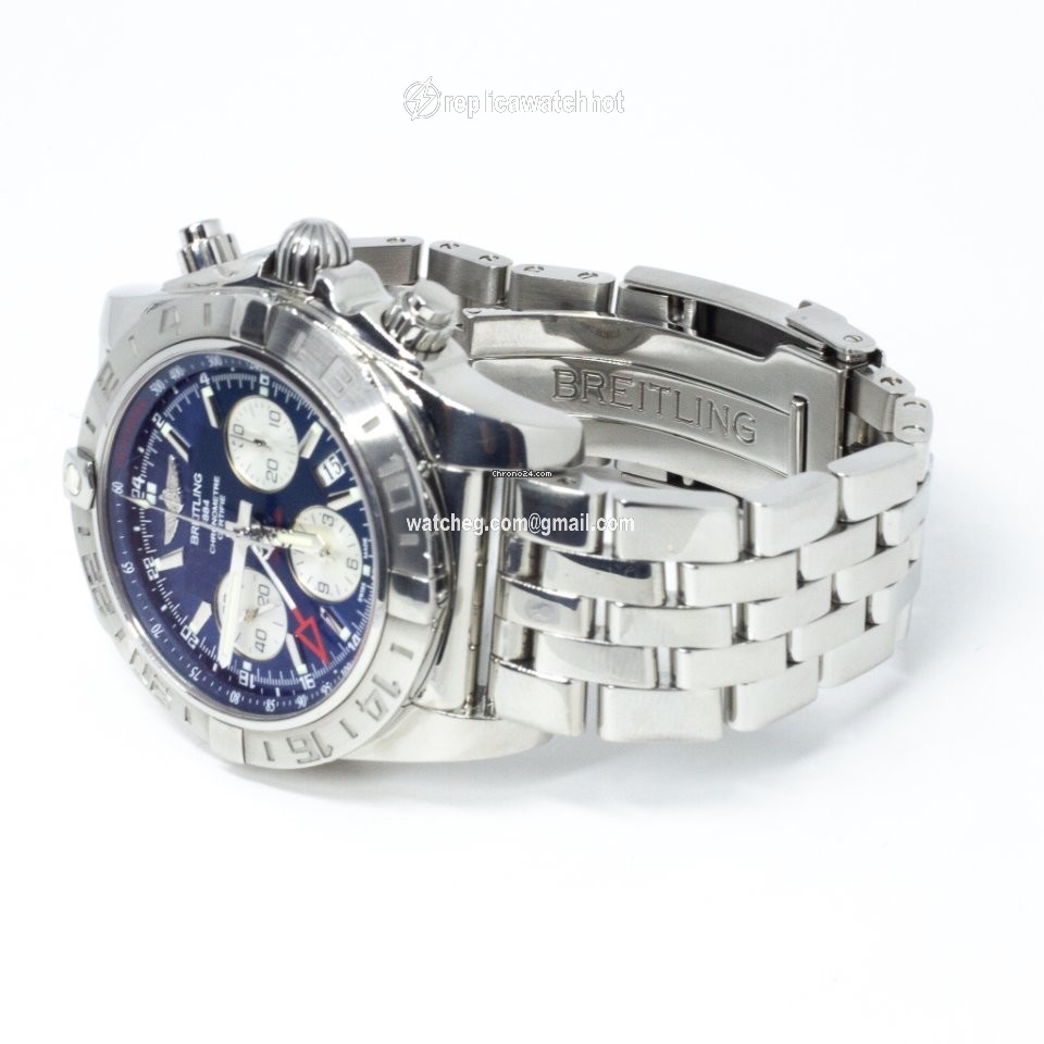 Breitling Chronomat 44 GMT Mens watch Unisex Automatic Steel AB042011 BB56 375A 3