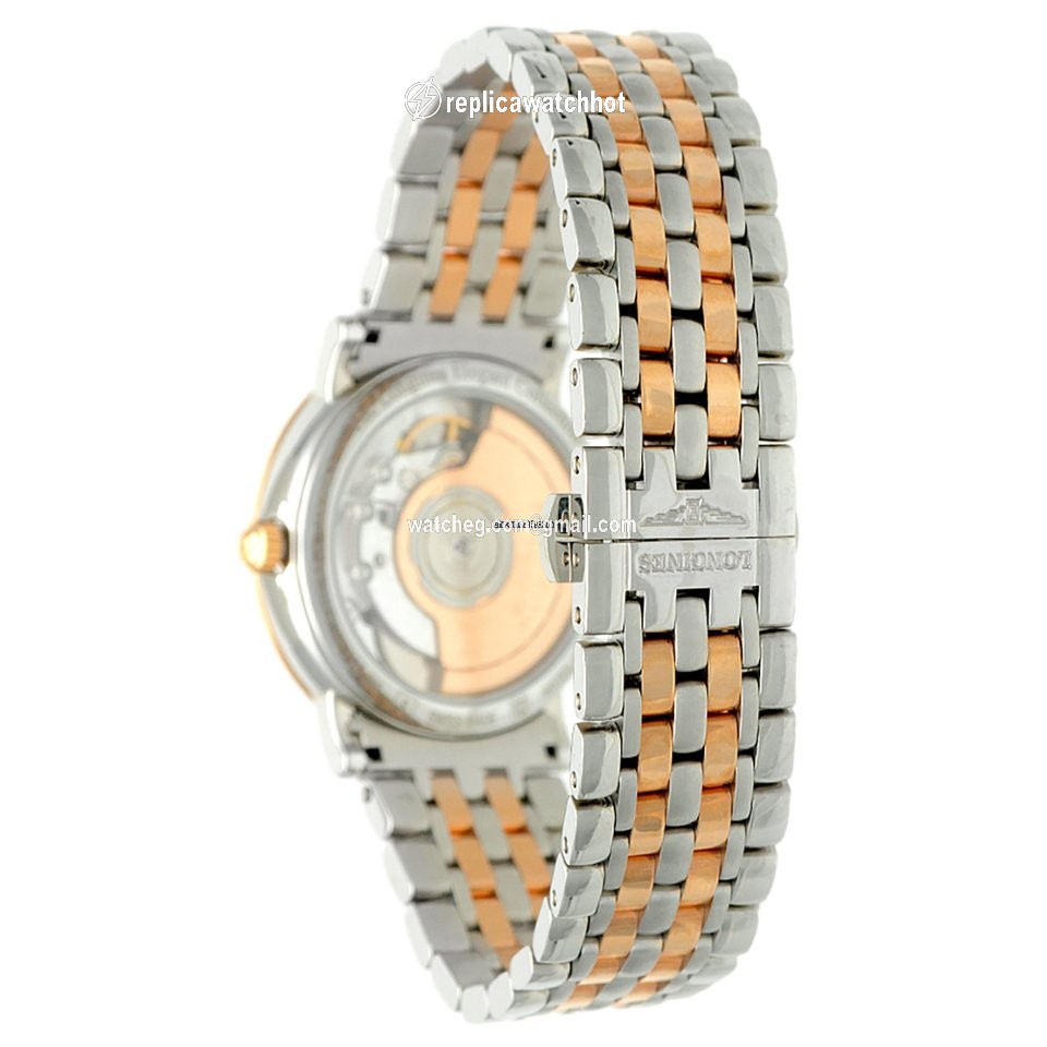Longines Elegant Mens watch Unisex Automatic Gold Steel L4.809.5.12.7 3