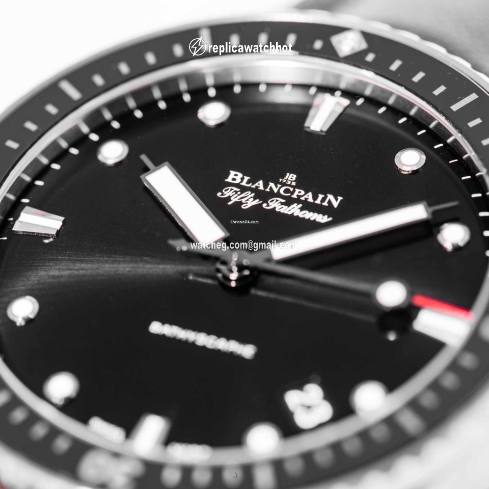 Blancpain Fifty Fathoms Bathyscaphe Mens watch Unisex Automatic Titanium 5000-1230-B52A 3