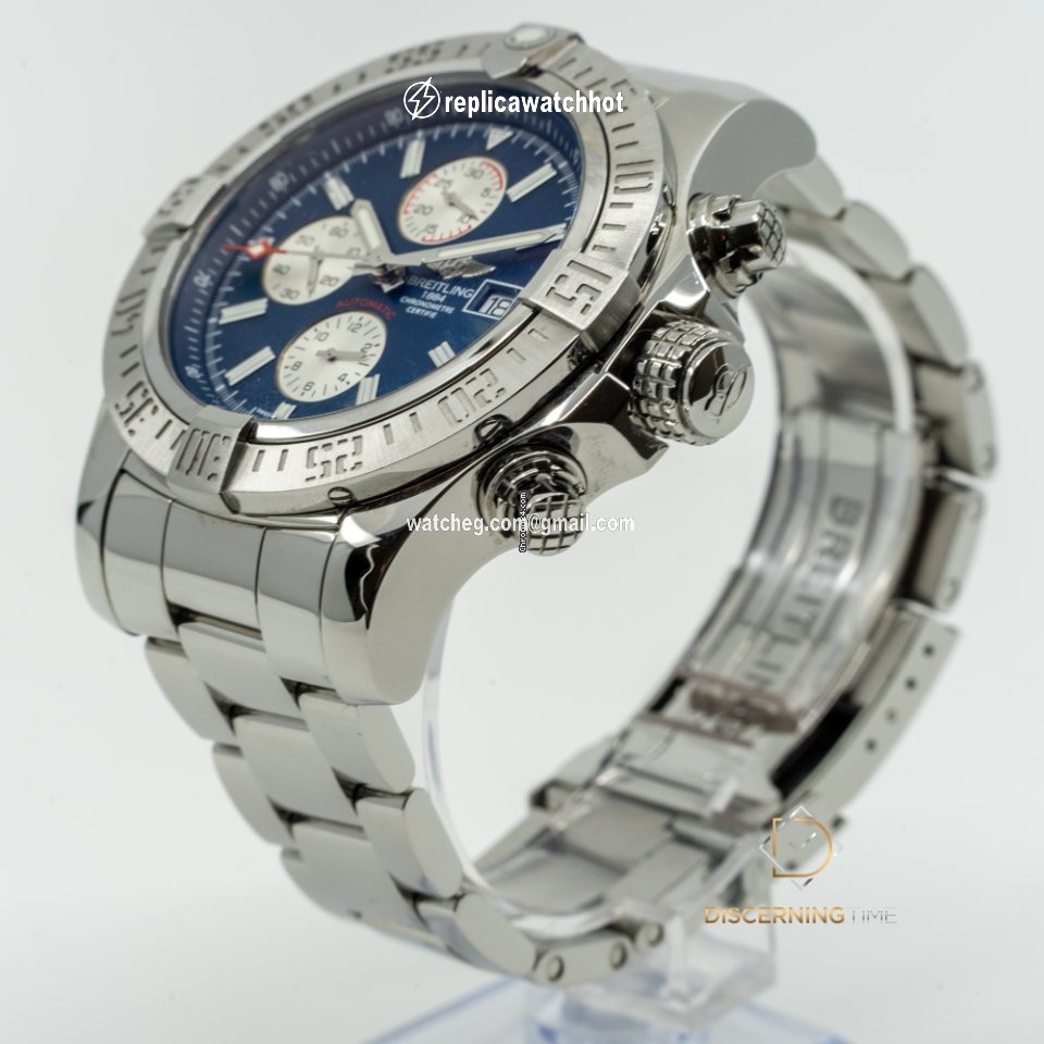 Breitling Super Avenger II Mens watch Unisex Automatic Steel A1337111 BC29 168A 3