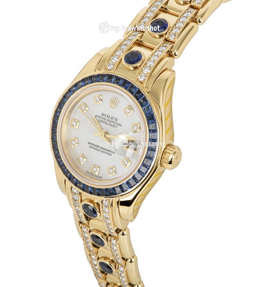 Rolex Pearlmaster Womens watch Yellow gold Automatic 80308 3