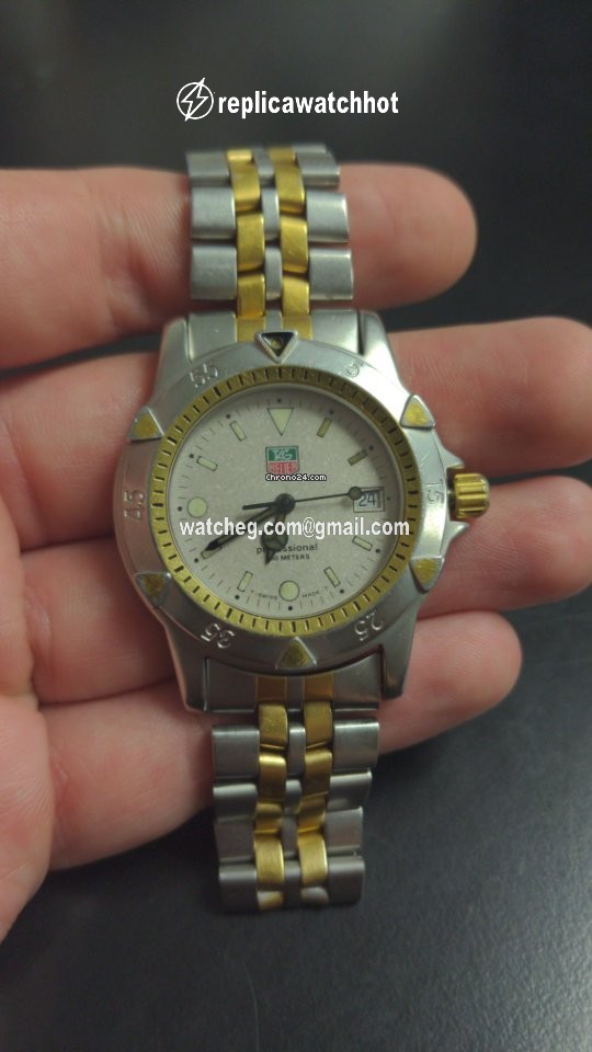 TAG Heuer 2000 Mens watch Unisex Quartz Steel 955.713k-2 3