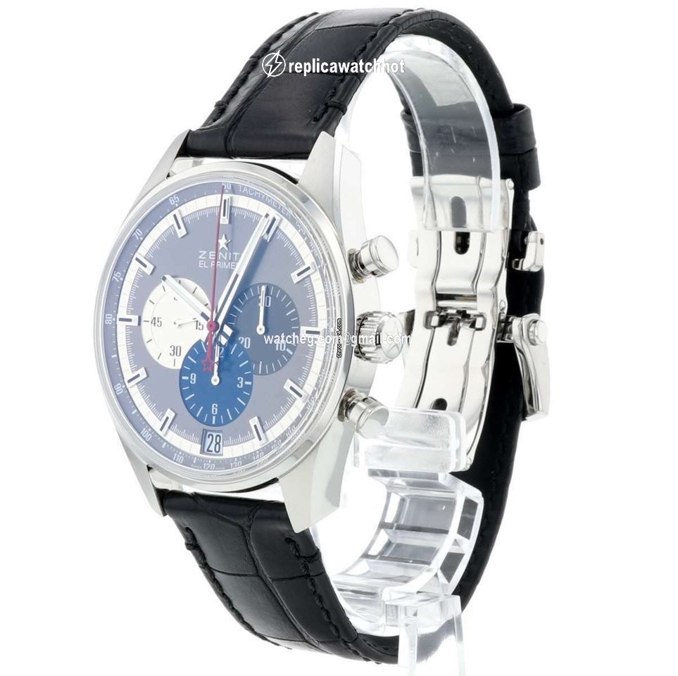 Zenith El Primero 36000 VpH Mens watch Unisex Automatic Steel 03.2040.400 26.C496 3