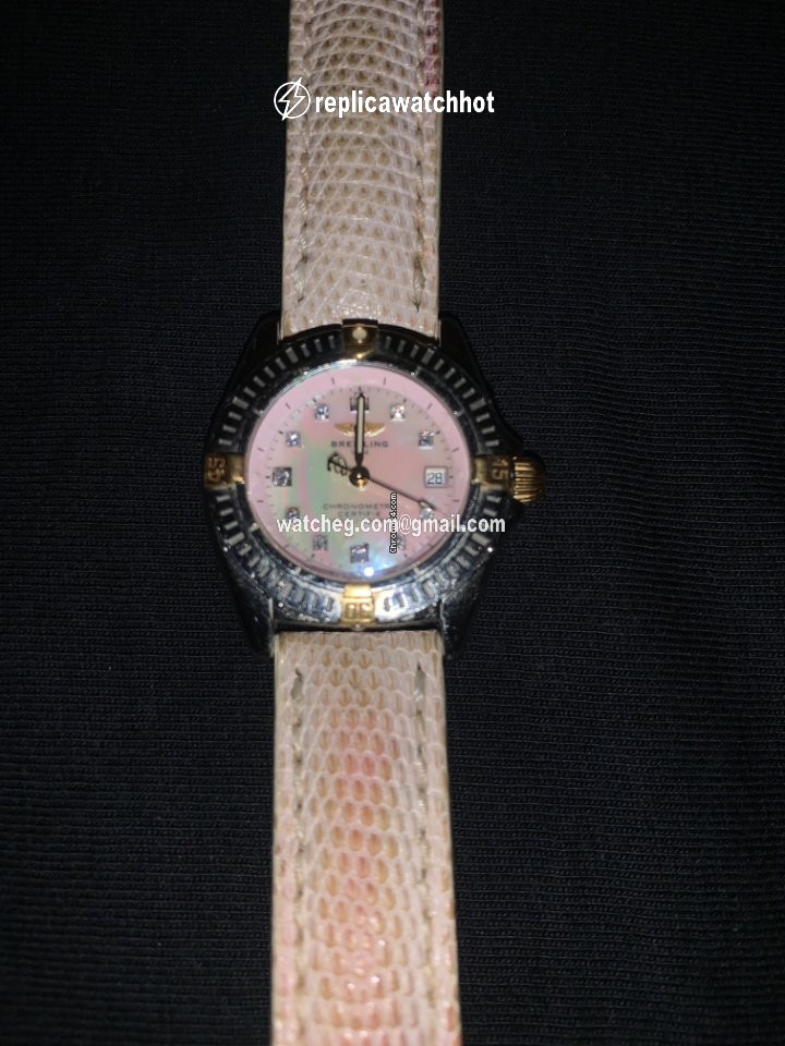 Breitling Callistino Womens watch Quartz Gold Steel B72345 3