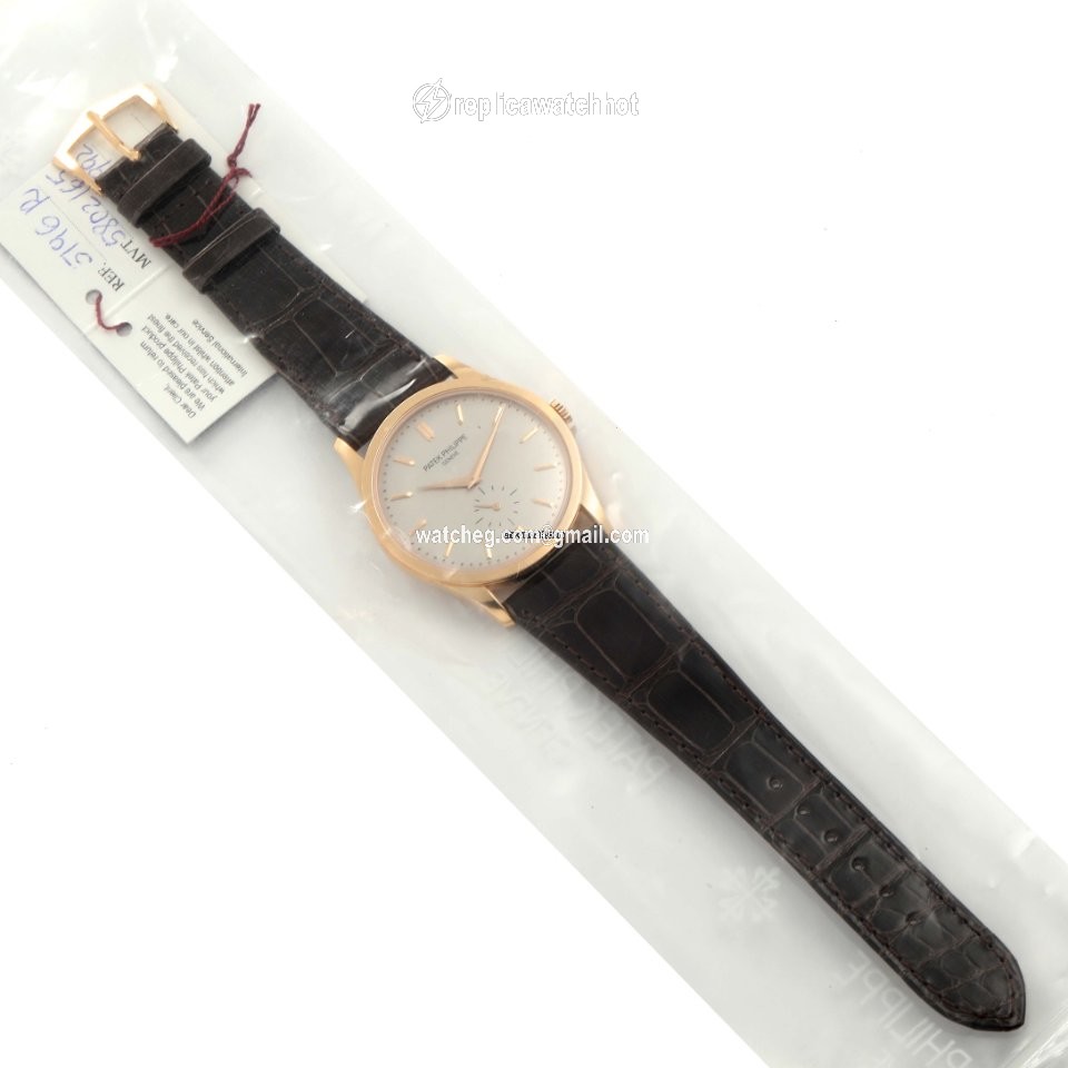 Patek Philippe Calatrava Mens watch Unisex Manual winding Rose gold 5196R 3