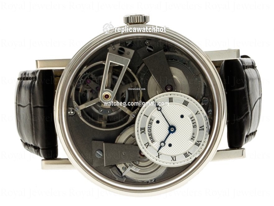 Breguet Tradition Mens watch Unisex Manual winding Platinum 7047PT 11 9ZU 3