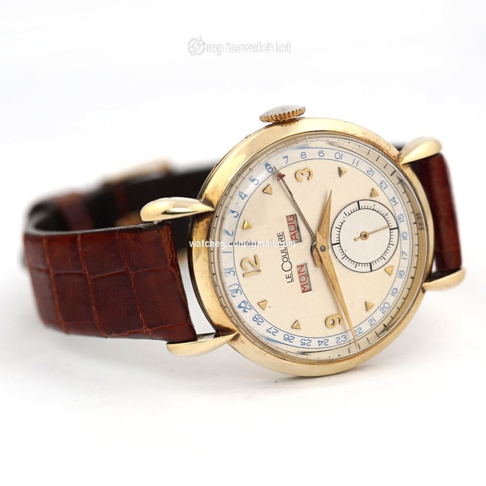 Jaeger-LeCoultre Mens watch Unisex Manual winding Yellow gold 2904 3