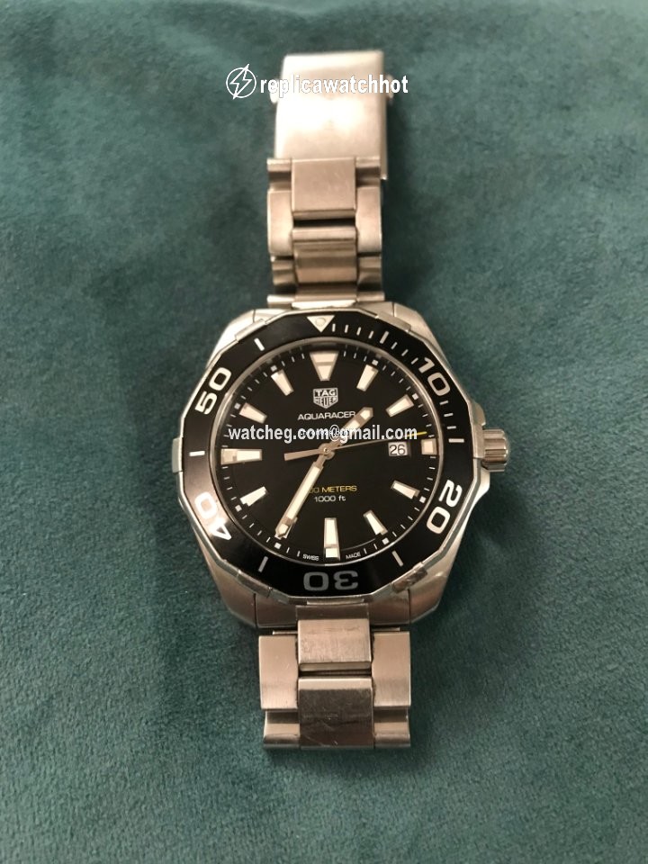 TAG Heuer Aquaracer Mens watch Unisex Quartz Steel WAY101A.BA0746 3