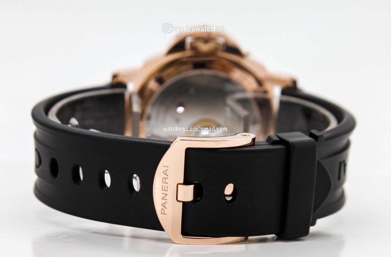 Panerai Luminor Marina 8 Days Mens watch Unisex Manual winding Red gold PAM 00511 3
