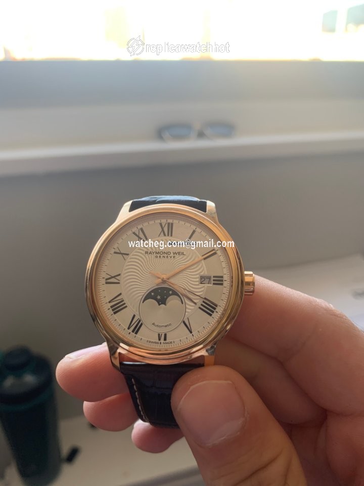 Raymond Weil Maestro Mens watch Unisex Automatic Rose gold 2239-PC5-00659 3