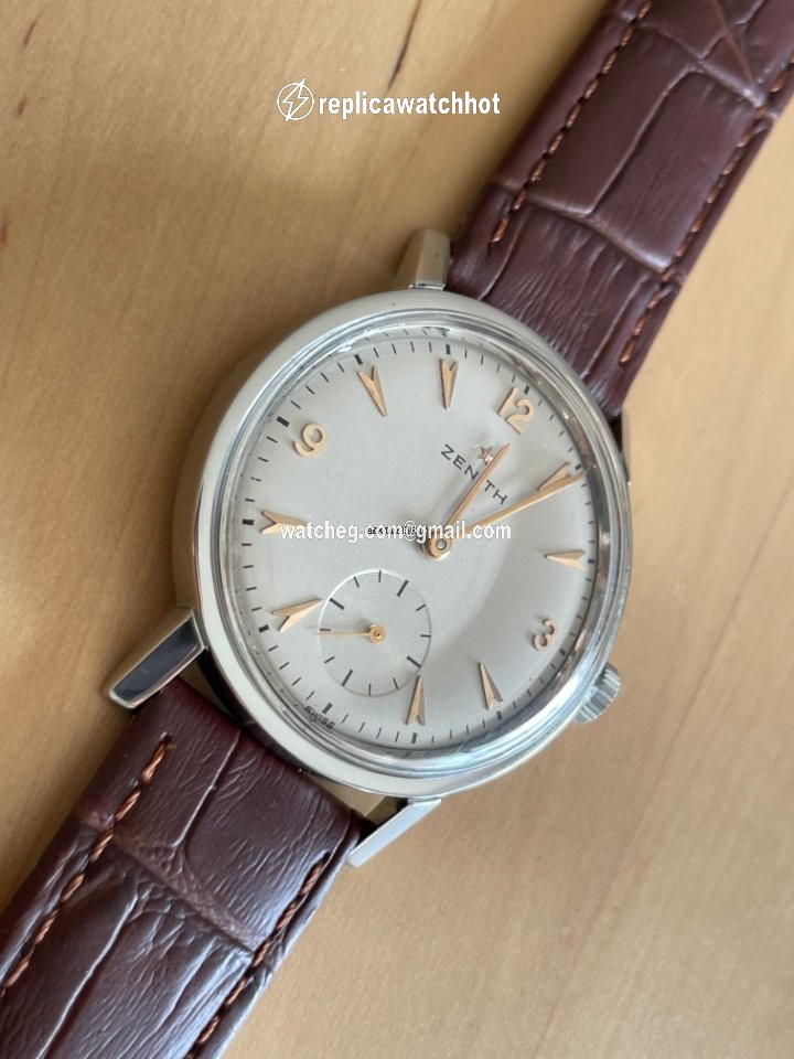 Zenith Mens watch Unisex Manual winding Steel 041D379 3