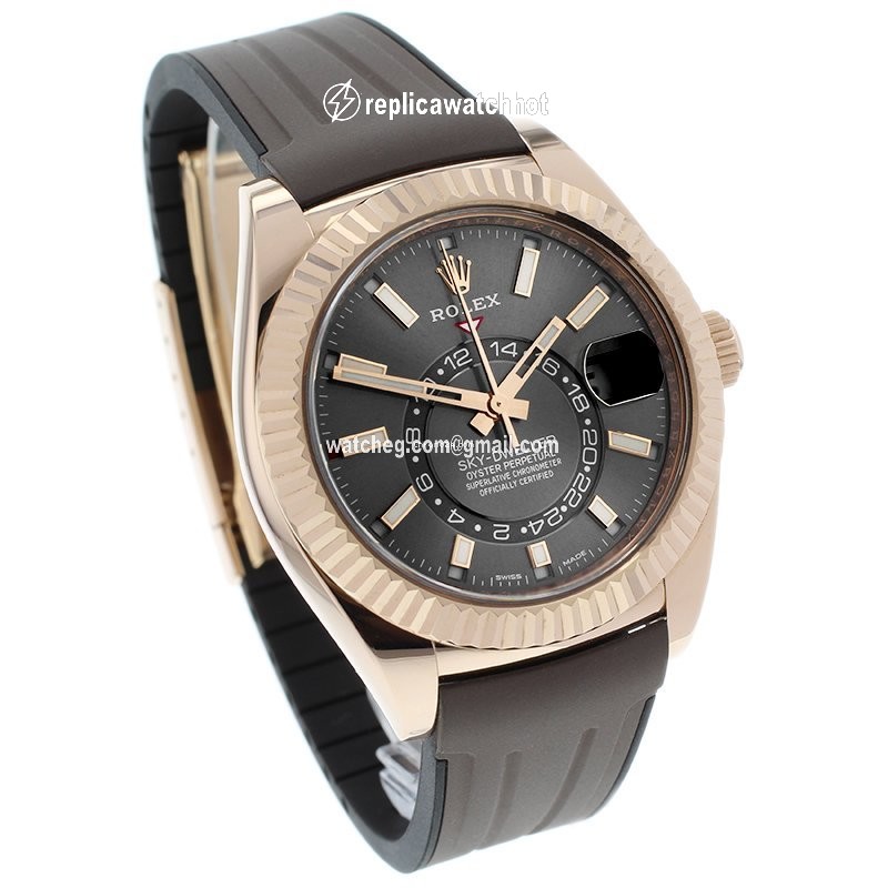 Rolex Sky-Dweller Mens watch Unisex Rose gold Automatic 326135 3