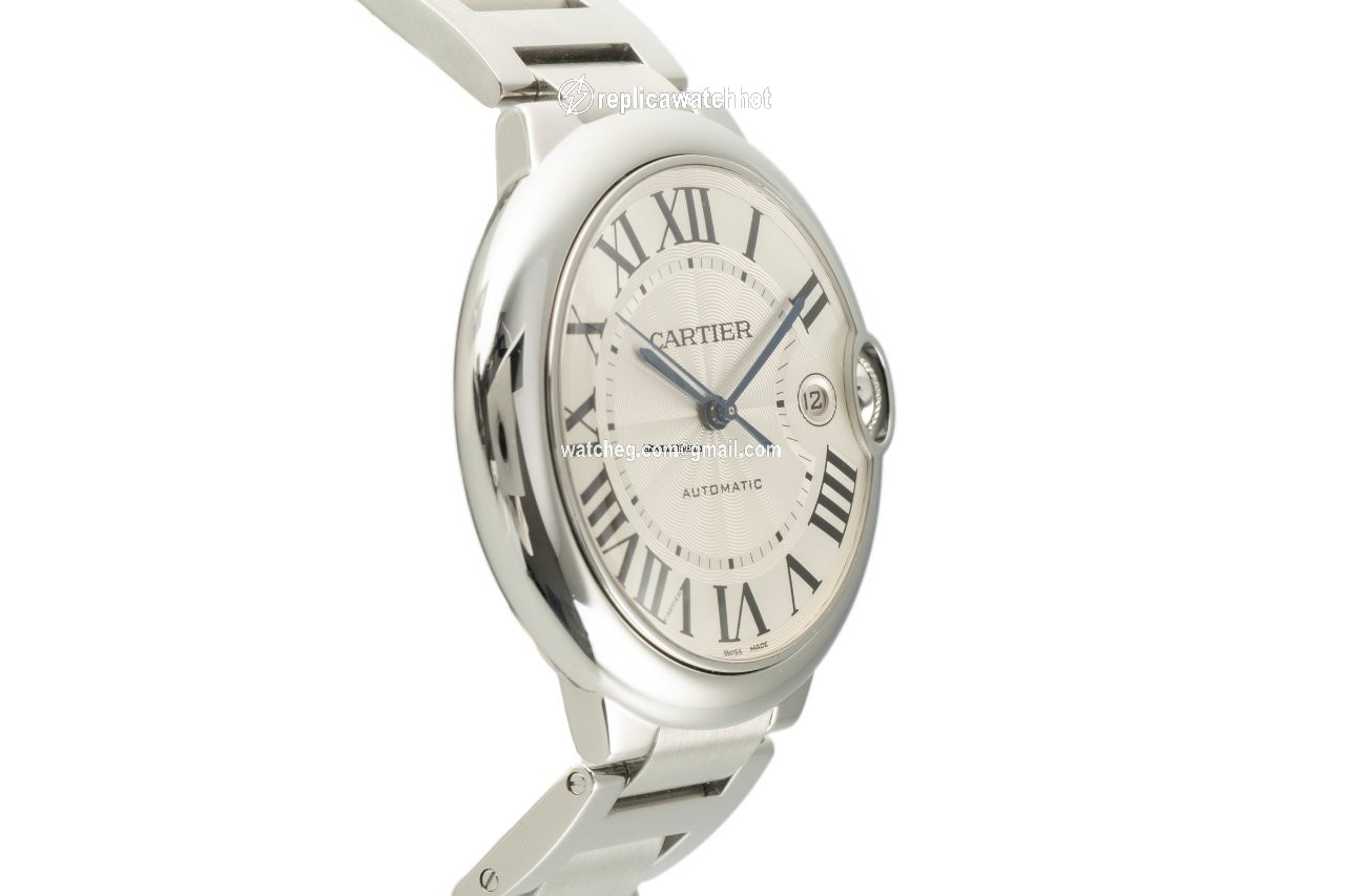 Cartier Ballon Bleu 42mm Mens watch Unisex Automatic Steel 3001 3