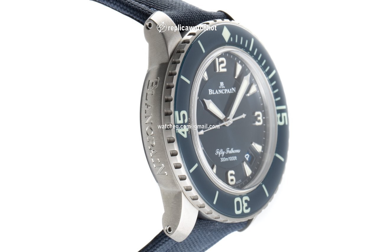 Blancpain Fifty Fathoms Mens watch Unisex Automatic Titanium 5015 12B40 052A 3