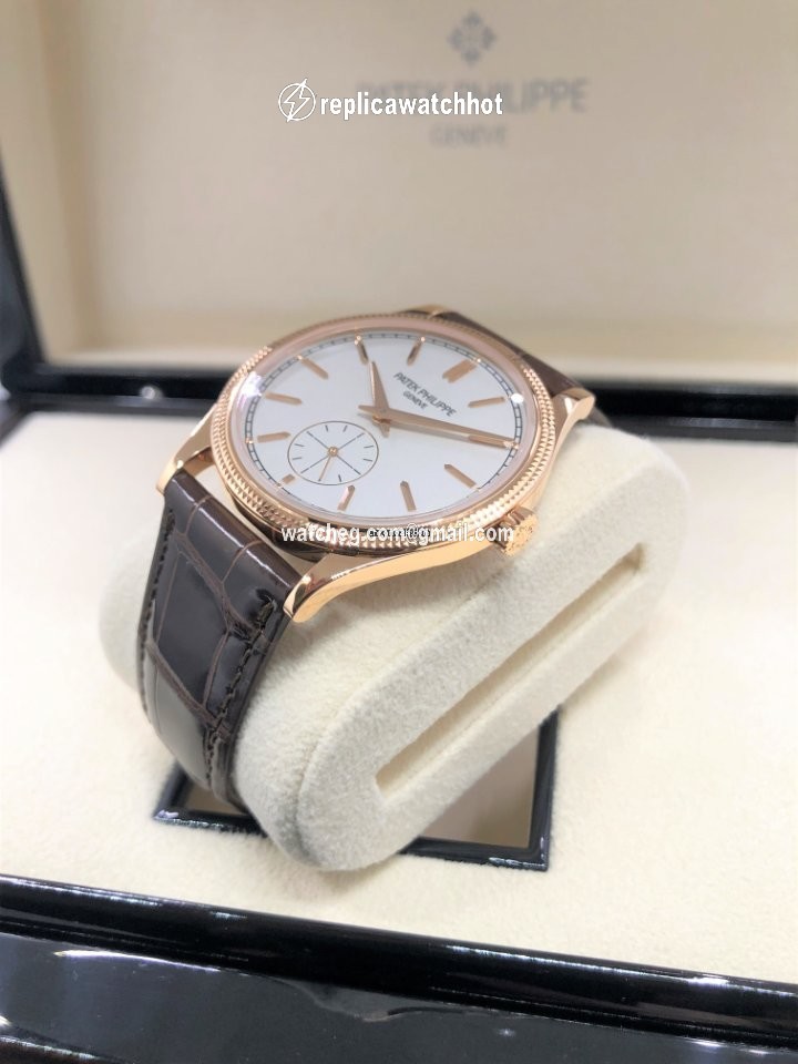 Patek Philippe Calatrava Mens watch Unisex Manual winding Rose gold 6119R-001 3