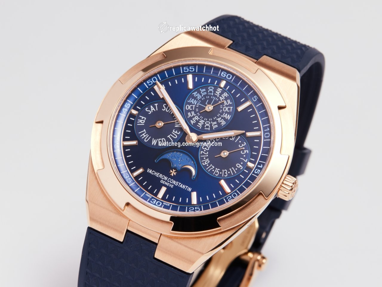 Vacheron Constantin Overseas Mens watch Unisex Automatic Rose gold 4300V 000R-B509 3
