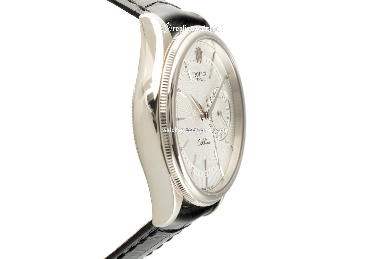 Rolex Cellini Date Mens watch Unisex White gold Automatic 50519 3