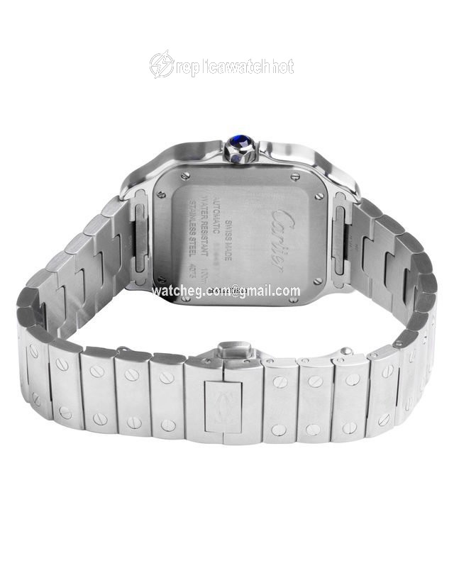 Cartier Santos Mens watch Unisex Automatic Steel WSSA0010 3