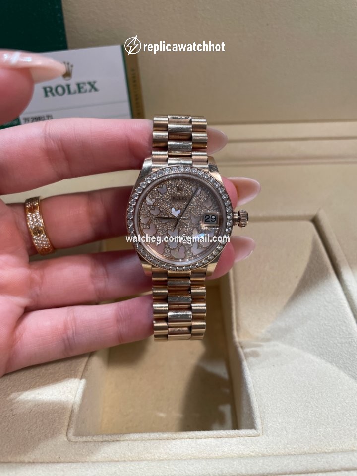 Rolex Datejust Womens watch Rose gold Automatic 278285RBR 3