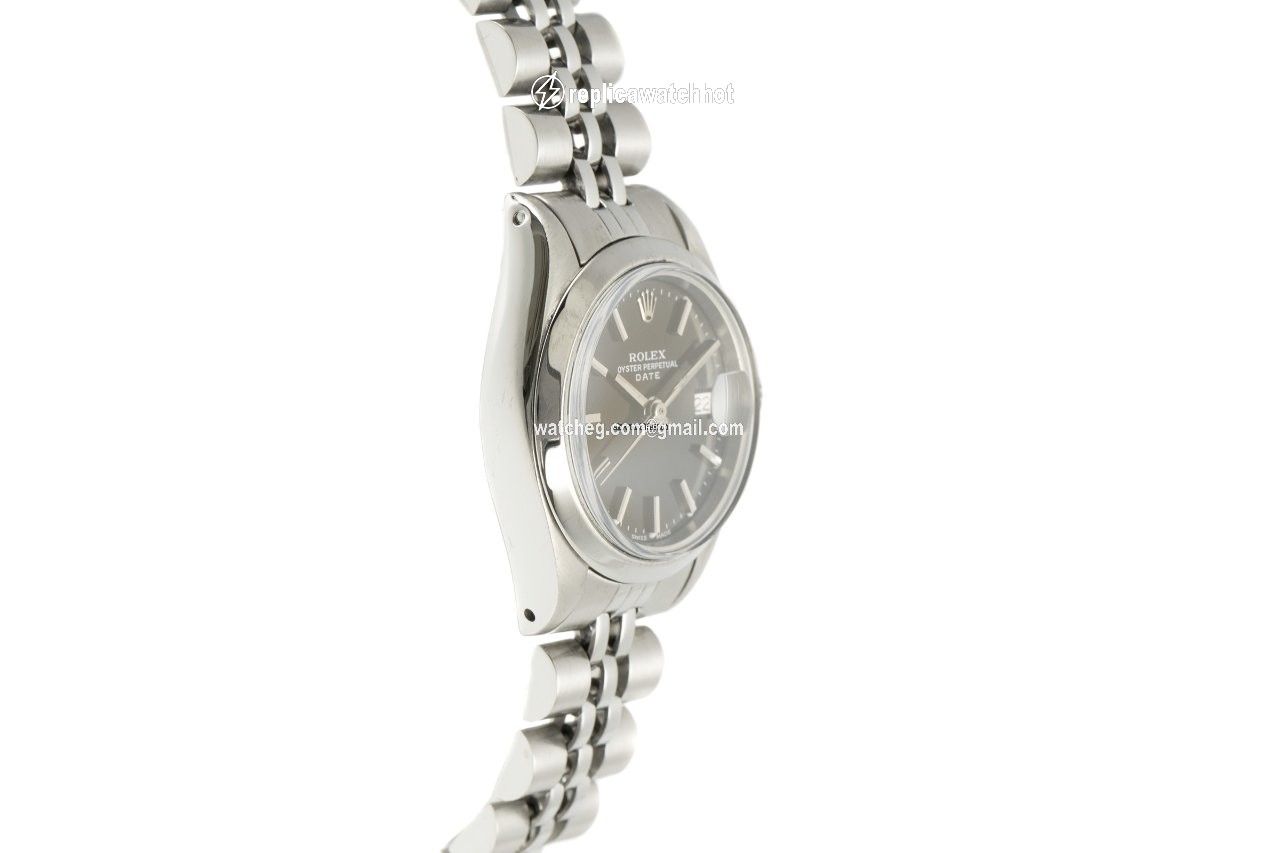 Rolex Oyster Perpetual Lady Date Womens watch Steel Automatic 6919 3