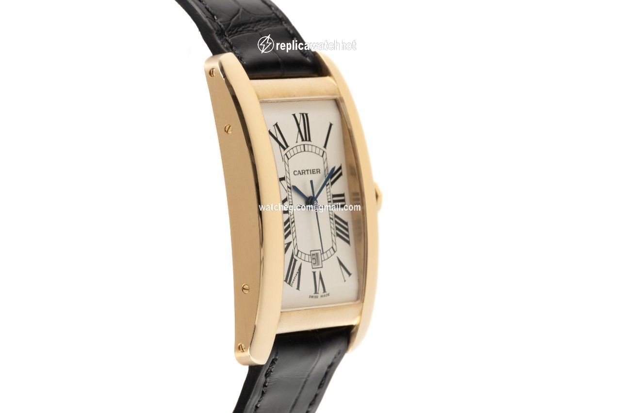 Cartier Tank Americaine Mens watch Unisex Automatic Yellow gold 2329 3
