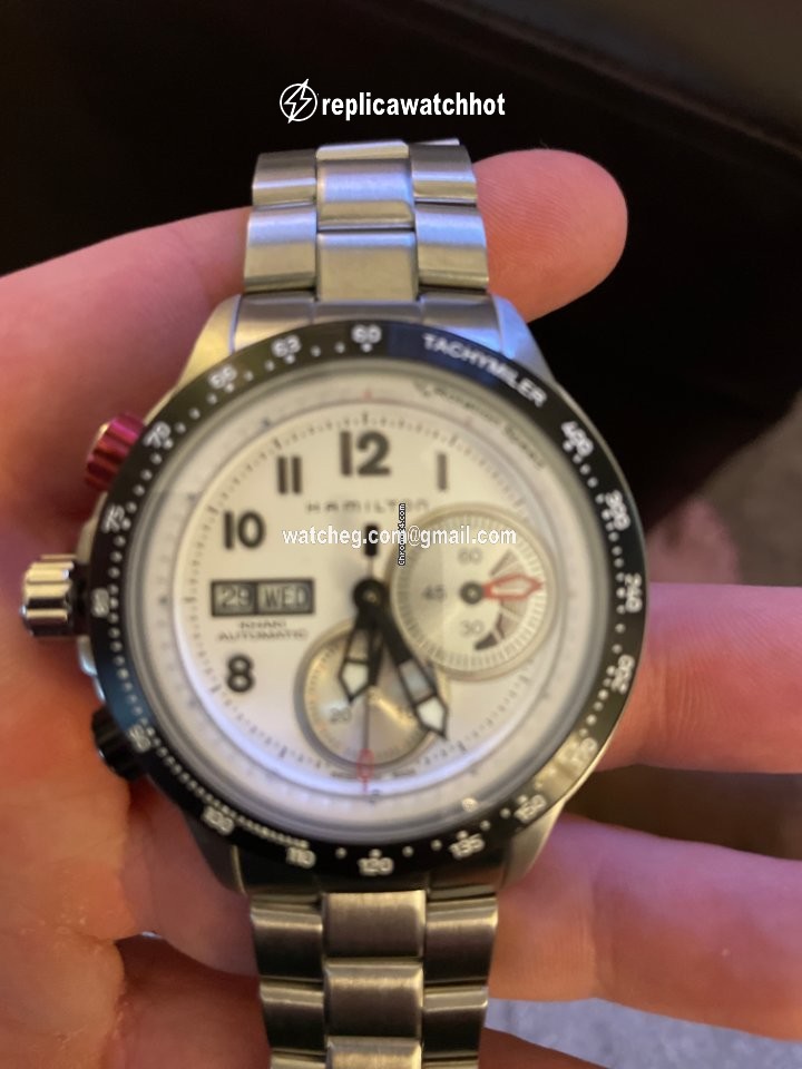 Hamilton Khaki Aviation Mens watch Unisex Automatic Steel H71726213 3