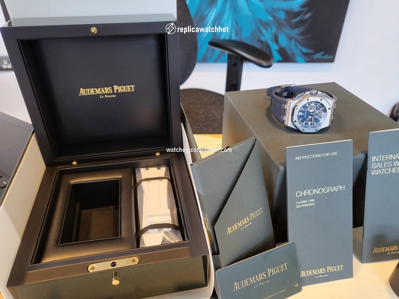 Audemars Piguet Royal Oak Offshore Chronograph Mens watch Unisex Automatic Titanium Ref. 26480TI.OO.A027CA.01 3
