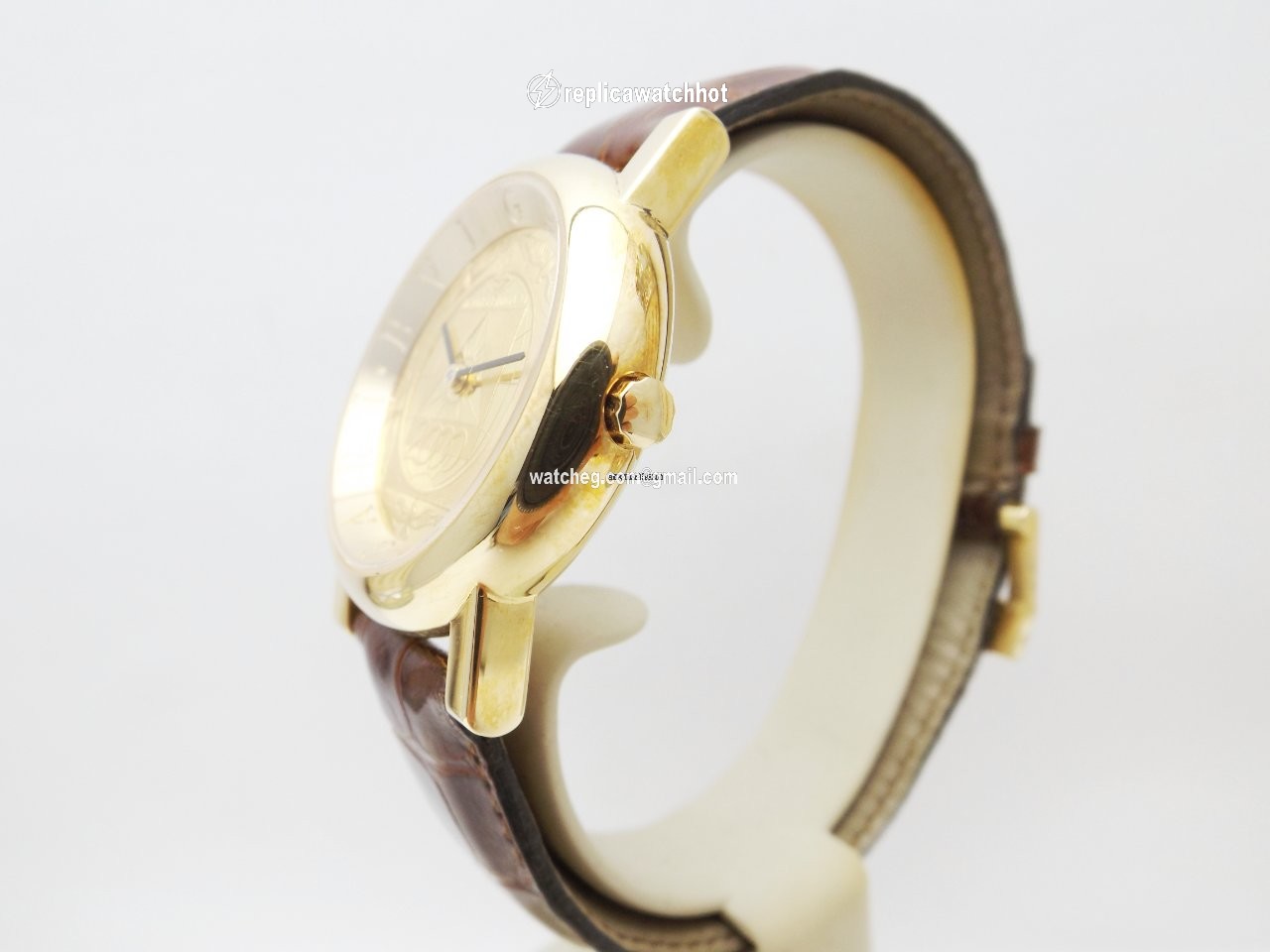 Bulgari Mens watch Unisex Automatic Yellow gold AT35GL 3