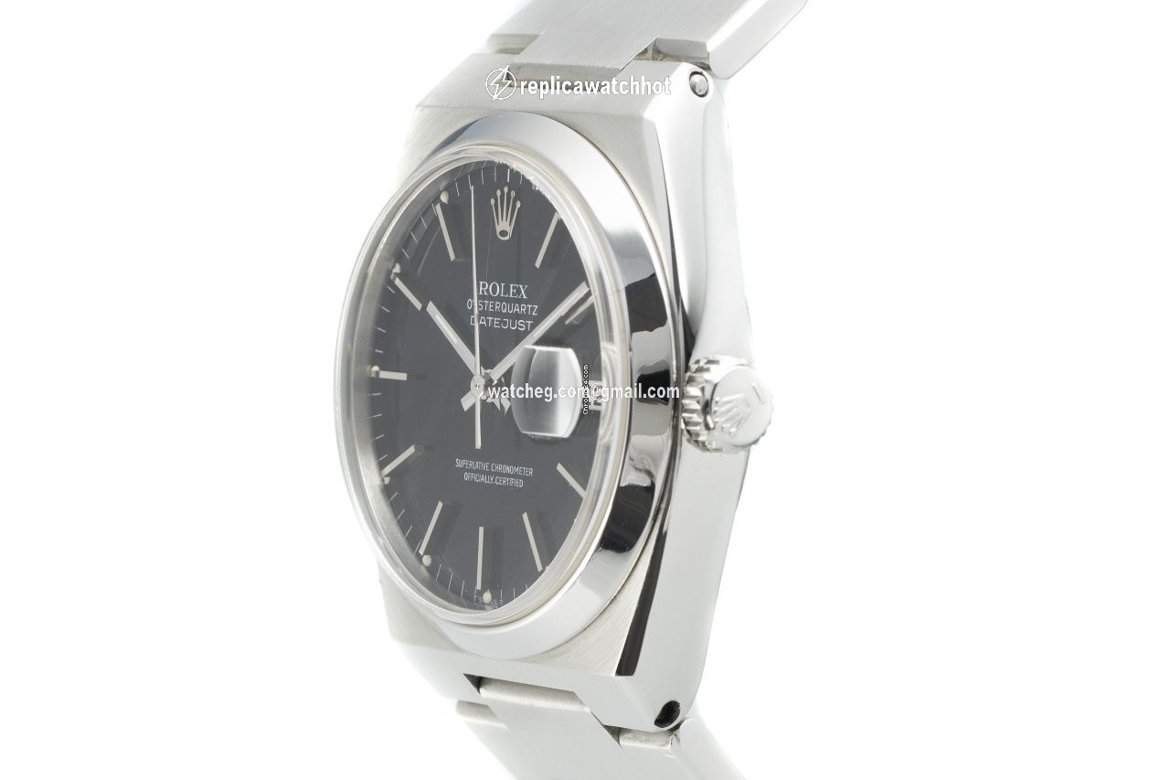 Rolex Datejust Oysterquartz Mens watch Unisex Steel Quartz 17000 3