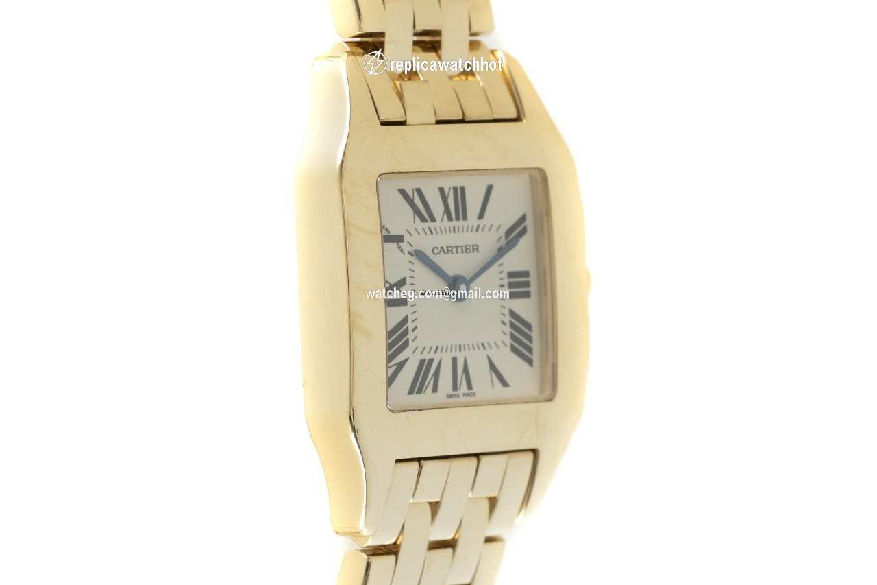 Cartier Santos Demoiselle Mens watch Unisex Quartz Yellow gold W25062X9 3