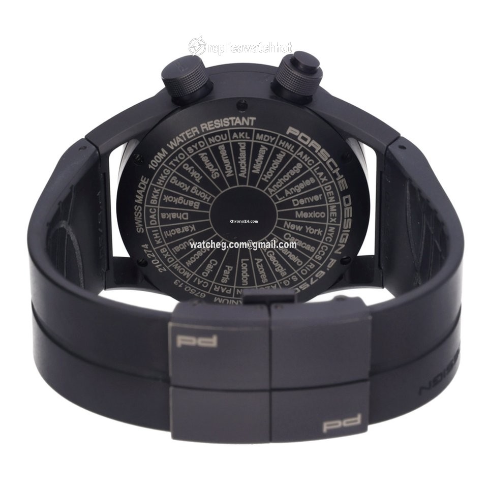 Porsche Design Worldtimer Mens watch Unisex Automatic Titanium 6750.13.44.1180 3